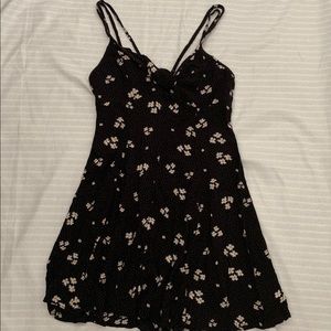 Daisy, knitted front dress